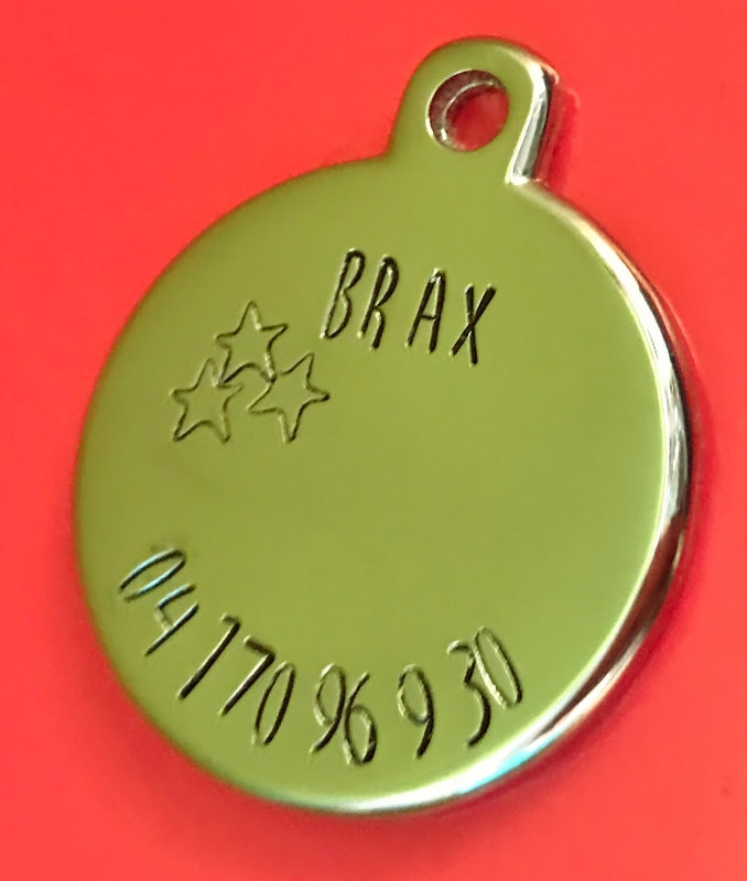 handstamped pet id